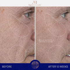 Augustinus Bader The Serum texture swatch reveals silky, fast absorbing hydration for daily use