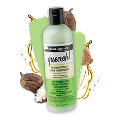 Aunt Jackie's Quench Leave-In refreshing dry hair without heaviness.