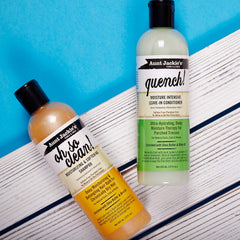 Aunt Jackie's Quench Leave-In offers a light, non-greasy feel.
