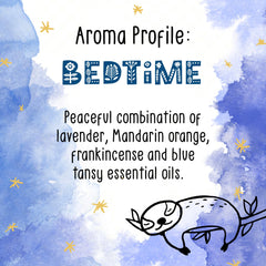 Aura Cacia Kids Bedtime Aromatic Bath water creates a soothing aroma