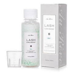 AuReve eyelash cleanser concentrate bottle ready for home care.