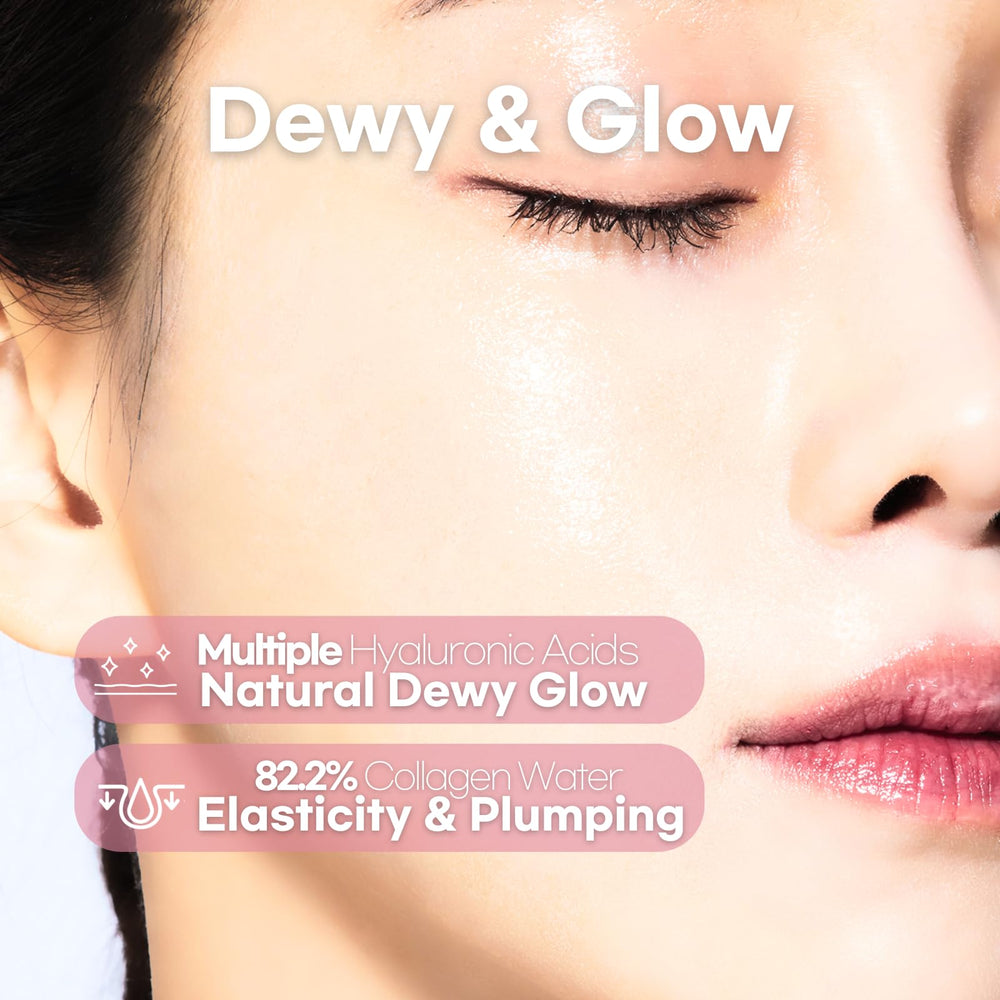 Texture transition from jelly to ultra-fine mist for comfortable use.