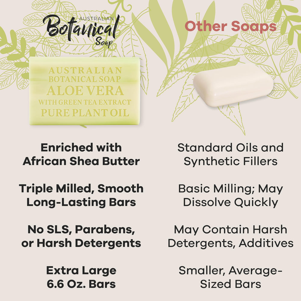 Australian Botanical Soap creamy lather close-up with rich texture.