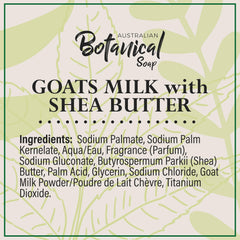 Australian Botanical Soap Lather closeup demonstrates a creamy, nourishing foam