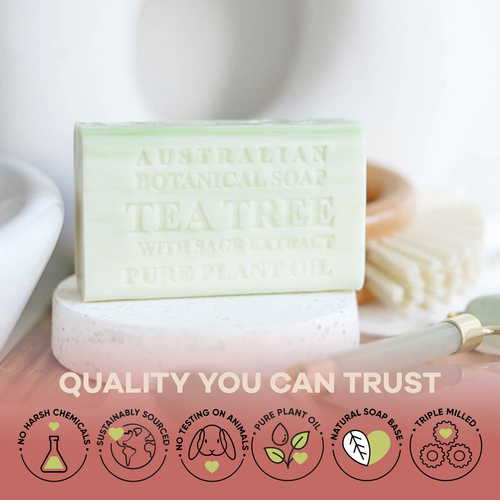 Daily-use routine with Australian Botanical Soap