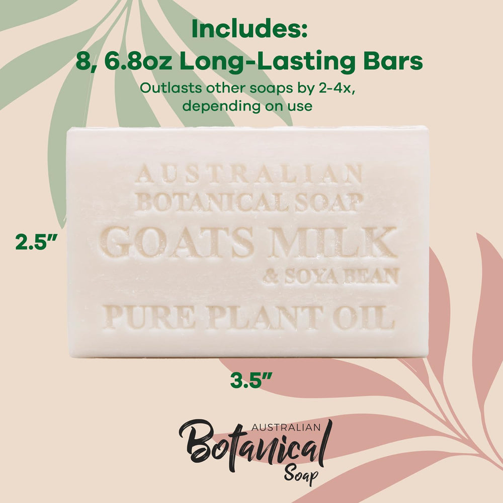 Australian Botanical Soap soya bean oil ingredient for hydration.