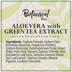 Australian Botanical Soap rinse-clean bar leaves no residue.