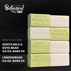Australian Botanical Soap shea butter rich bar for nourished, soft skin.
