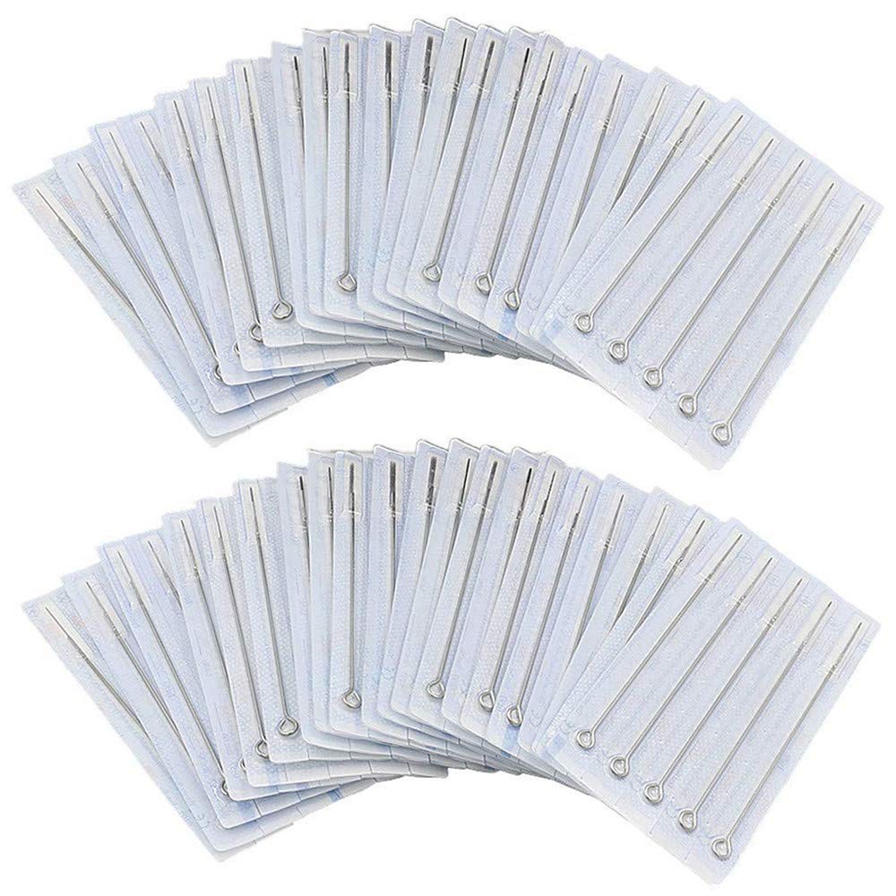Autdor tattoo needles set 200pcs in mixed packaging for versatile lining and shading tasks