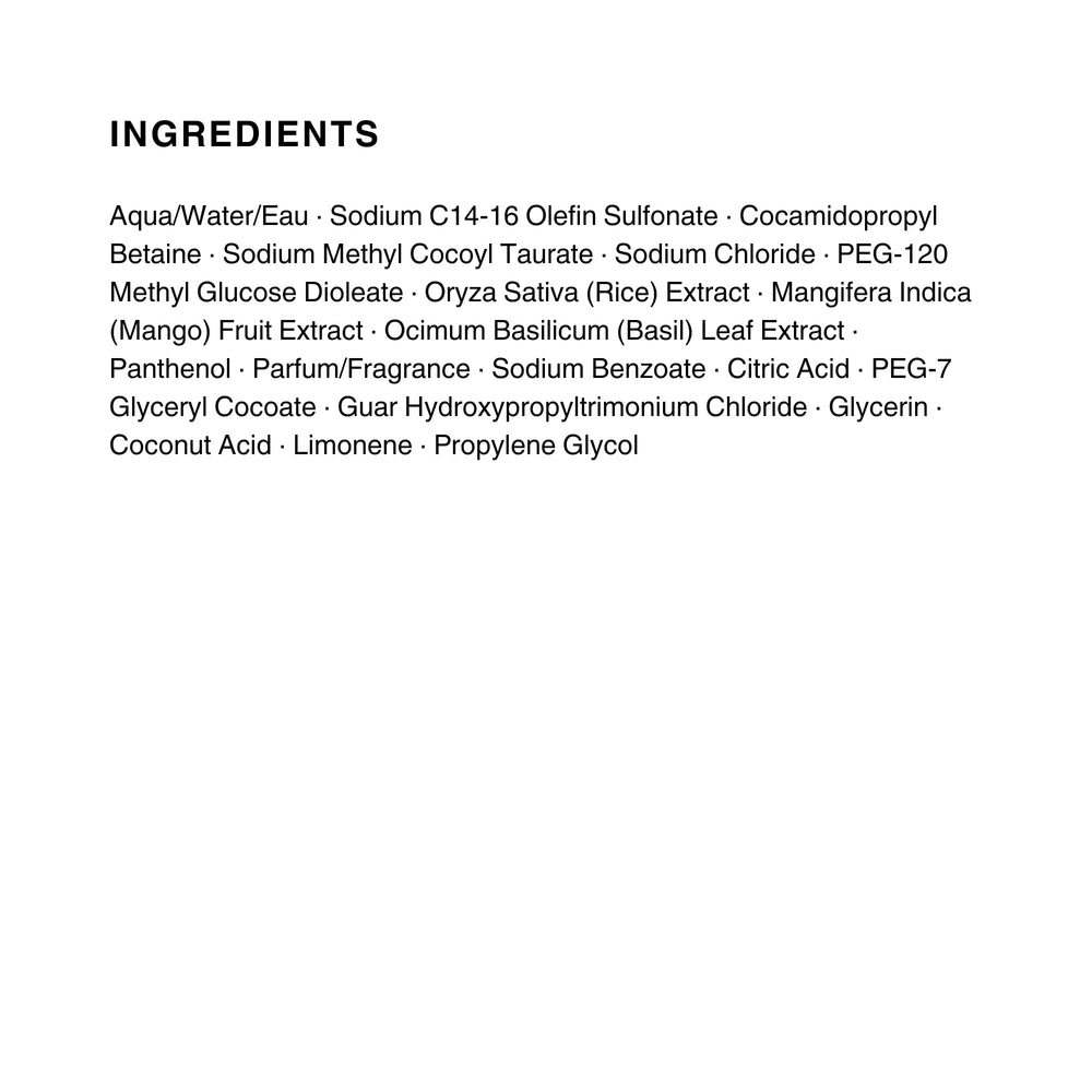 Authentic Beauty Concept Hydrate Cleanser gluten-free formula on packaging