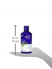 Brand logo visible for trusted, plant based haircare from Avalon Organics