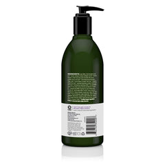 Avalon Organics Nourishing Lavender Lotion bottle on counter for daily hand and body care