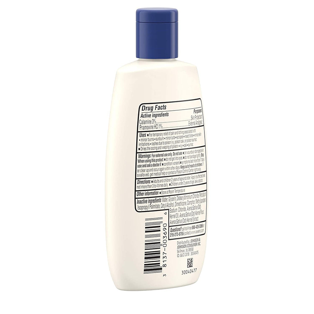 Fragrance-free label clearly visible on Aveeno bottle, gentle on skin.