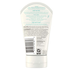 Soft close-up conveys creamy texture and light hydration after use.