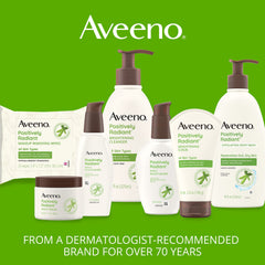 Aveeno Face Wash soft-lather on skin demonstrating gentle daily cleansing action.