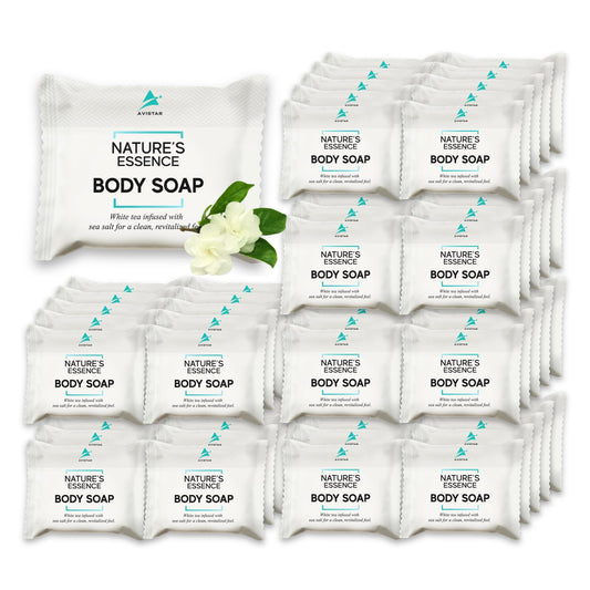 Avistar bulk bar soap 120-pack for hotels and vacation rentals