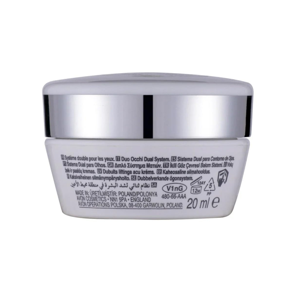 AVON ANEW Brightening Dual Eye System 2x10ml packaging for travel-friendly daily use