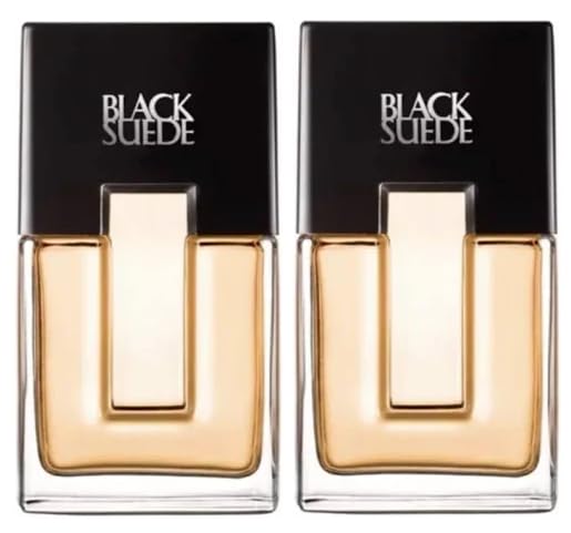 AVON Black Suede EDT bottle for daily wear, versatile men's fragrance.