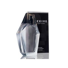 Avon Perceive cedarwood base provides warmth and masculine depth.