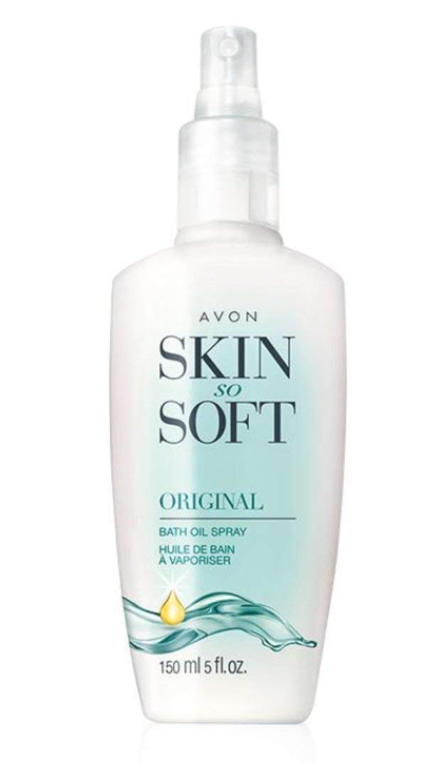 Avon Skin So Soft original bath oil pump for deep hydration and soft, smooth skin