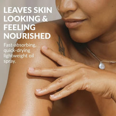 After-bath application of AVON Skin So Soft Original Dry Oil Spray