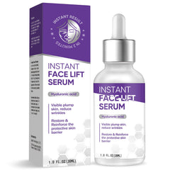 AVPAVP Instant Face Lift Serum bottle with pump cap for quick lifting.