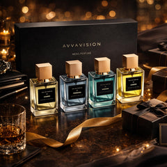 AVVA VISION Freedom bottle showcasing versatile masculine fragrance