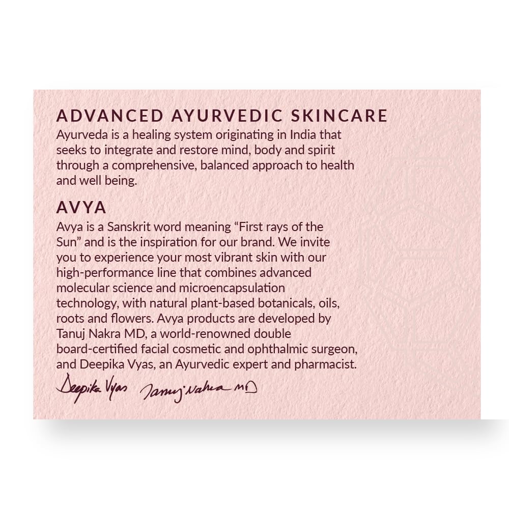 Avya Hydroveda moisturizer cap opened for daily use
