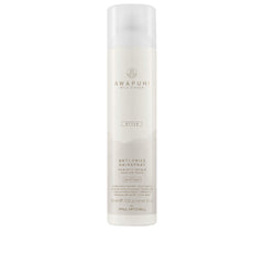 Awapuhi Wild Ginger hairspray bottle ready for quick-dry frizz control