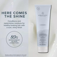 Back label reveals color-safe, vegan-friendly formula for Awapuhi HydraSoft
