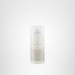 Awapuhi Wild Ginger Shine Spray packaging close-up showing recycled content.