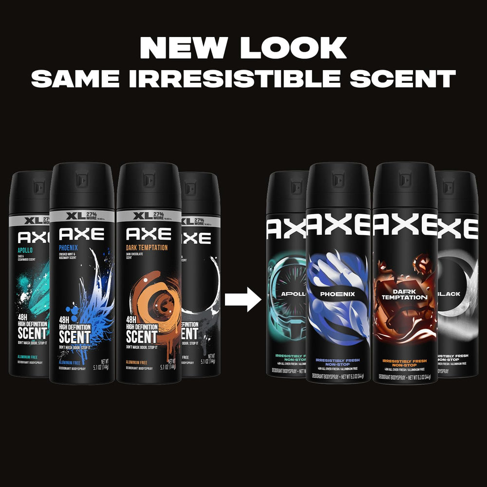 AXE Aluminum-Free XL 8-pack front view for versatile daily use