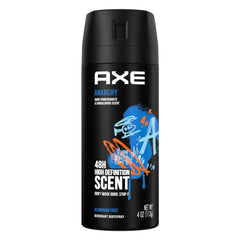 AXE Daily Fragrance Anarchy bottle showcases bold scent for daily wear.