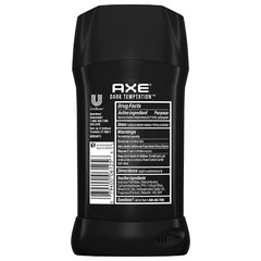 Chrome-cap AXE Dark Temptation deodorant stick with premium look