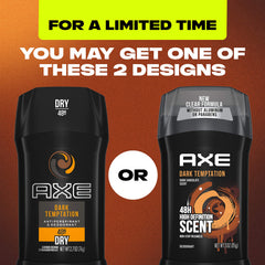 AXE packaging back panel highlighting ingredients and sustainability