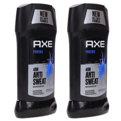AXE Phoenix package back view showing value in 2-pack
