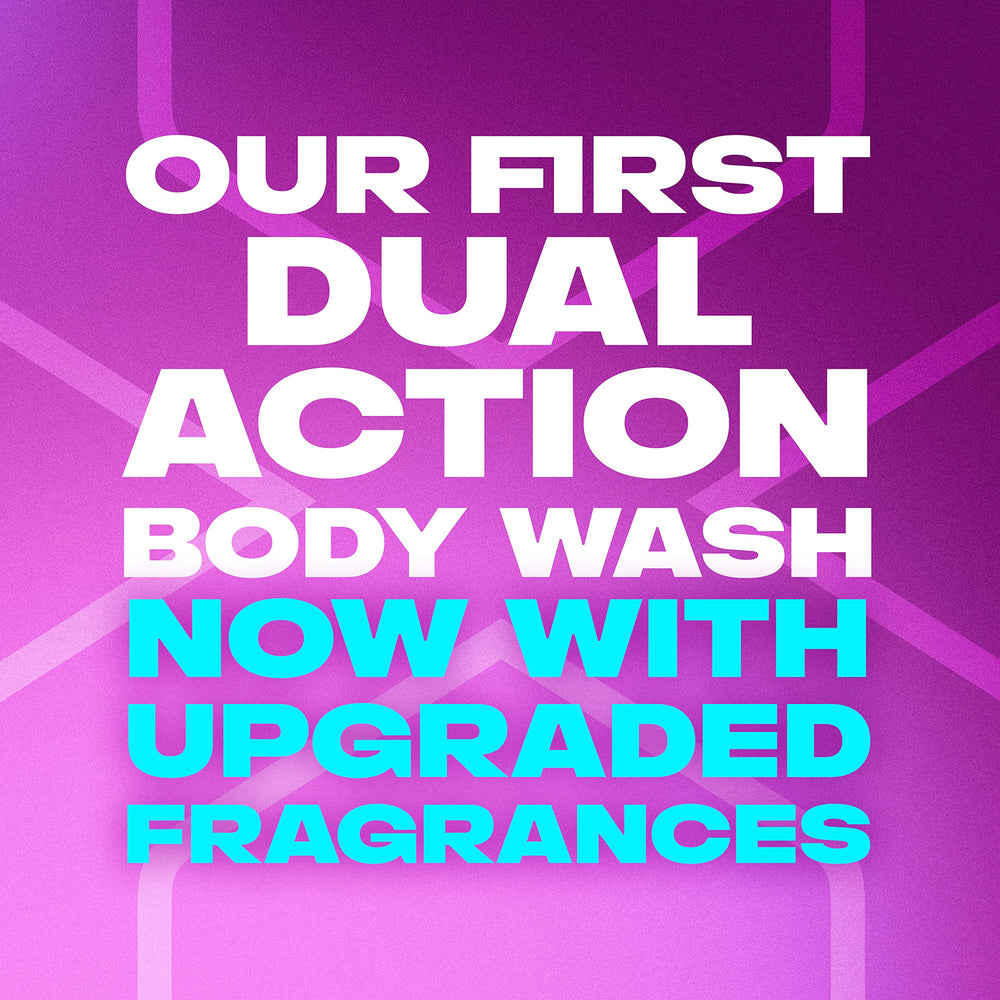 AXE Excite label detail highlights dermatologically tested formula and paraben-free claims.