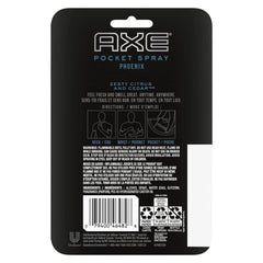 AXE Phoenix application being spritzed for quick daily touch-ups.