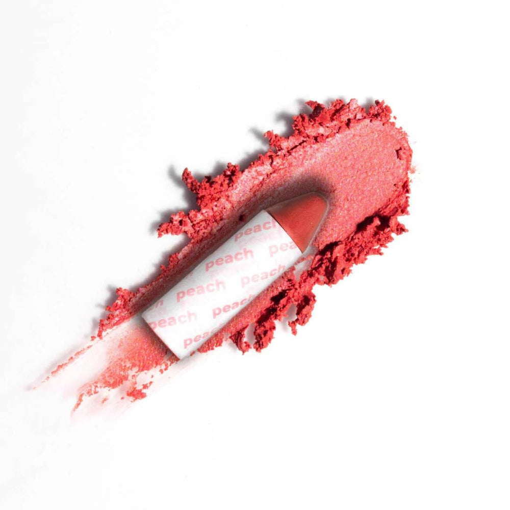 Axiology Balmie Trio swatches display versatile shades across eyes, lips, and cheeks