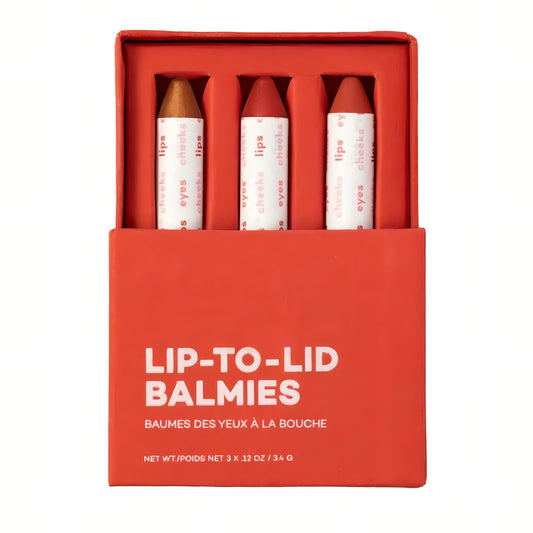 Axiology Multi Stick Golden Hour packaging showcases a convenient trio for on-the-go makeup