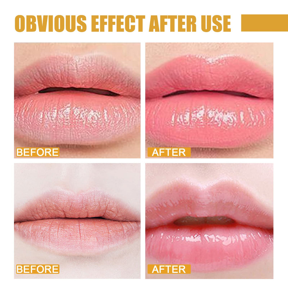 Axnzp night-time lip care routine with easy-to-use honey pot.