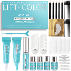 AYASAL Lash Lift Kit box showcasing premium Korean formula for at-home use
