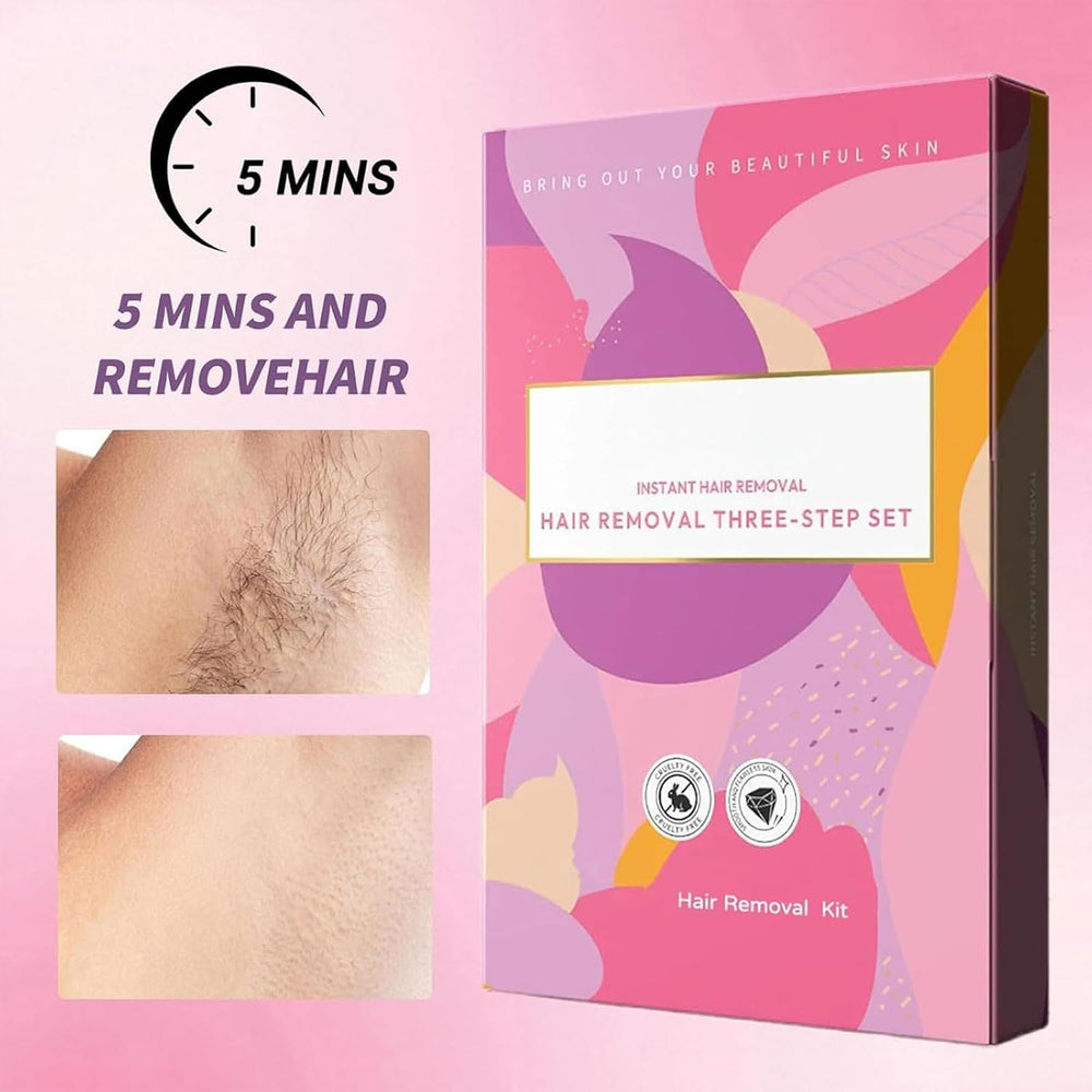 Ayland Hair Remover Cream for Face rinse and hydration lotion completes the routine