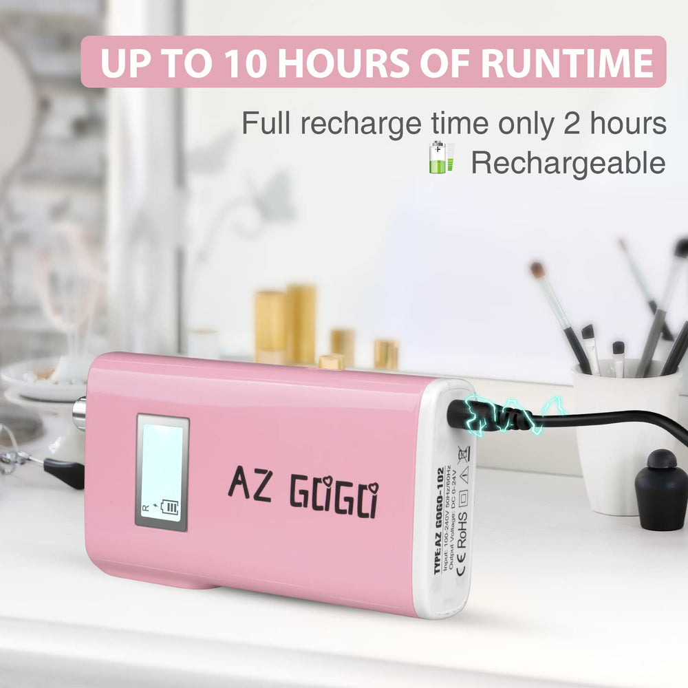 AZ GOGO low-vibration handpiece with heat-dissipation design for smooth operation