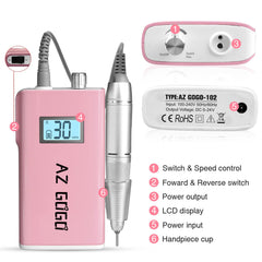 AZ GOGO portable design suited for salon or home use and travel