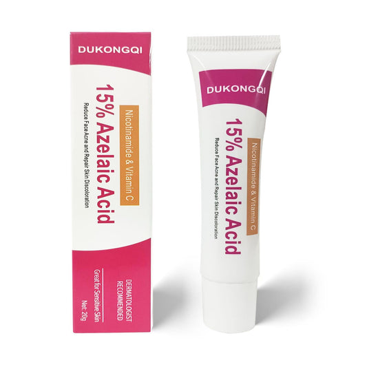 Azelaic acid serum 20g bottle highlights balanced skin tone for everyday clarity.