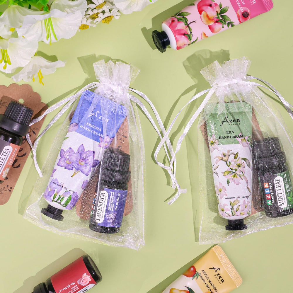 AZEN organza bags for elegant gift presentation and organization