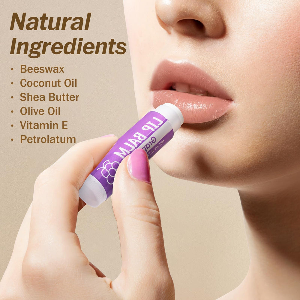 AZEN lip balm flavors include vanilla, orange, and mint
