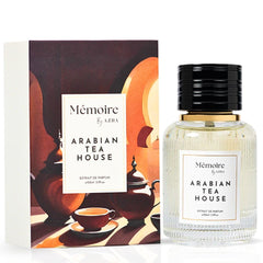 Azha Arabian Tea House bottle front view, elegant design for evening wear.