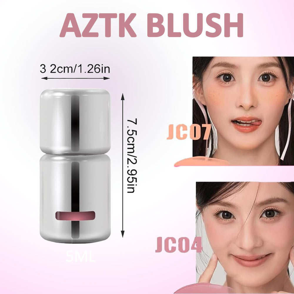 Aztk JC04 seamless color with no-smudge look all day